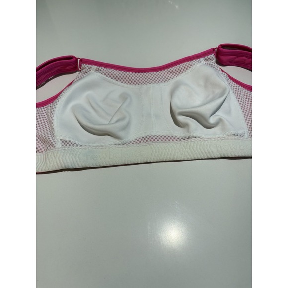 New‎ Balance Medium Impact Sports Bra Style # WBT3108Z Alpha Pink - Picture 2 of 6